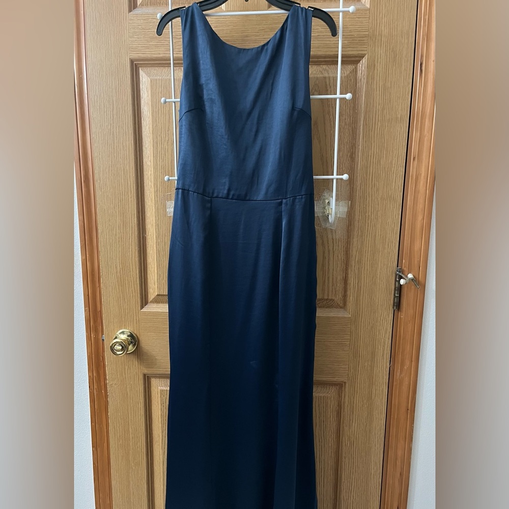 Elegant Navy Blue Dress
